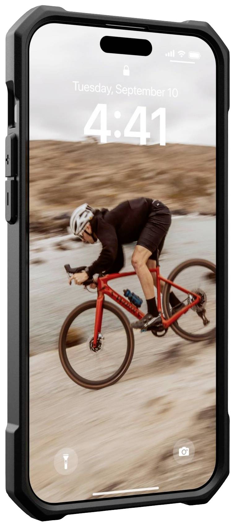 Urban Armor Gear Essential Armor MagSafe Backcover Apple iPhone 15 Pro Max Schwarz MagSafe kompatibel 114296114040