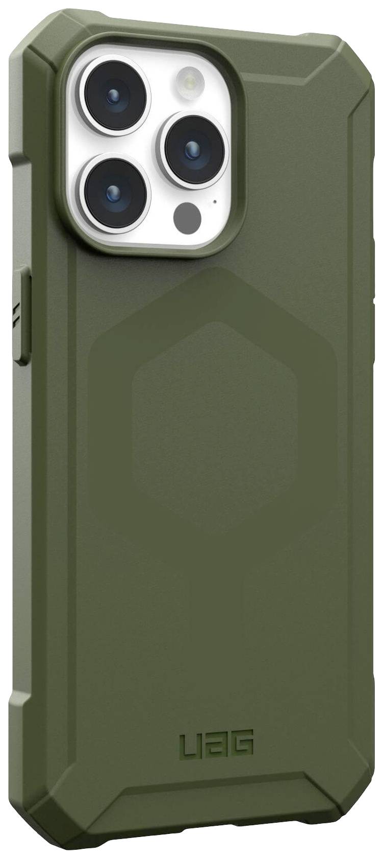 Urban Armor Gear Essential Armor MagSafe Backcover Apple iPhone 15 Pro Max Oliv MagSafe kompatibel 114296117272
