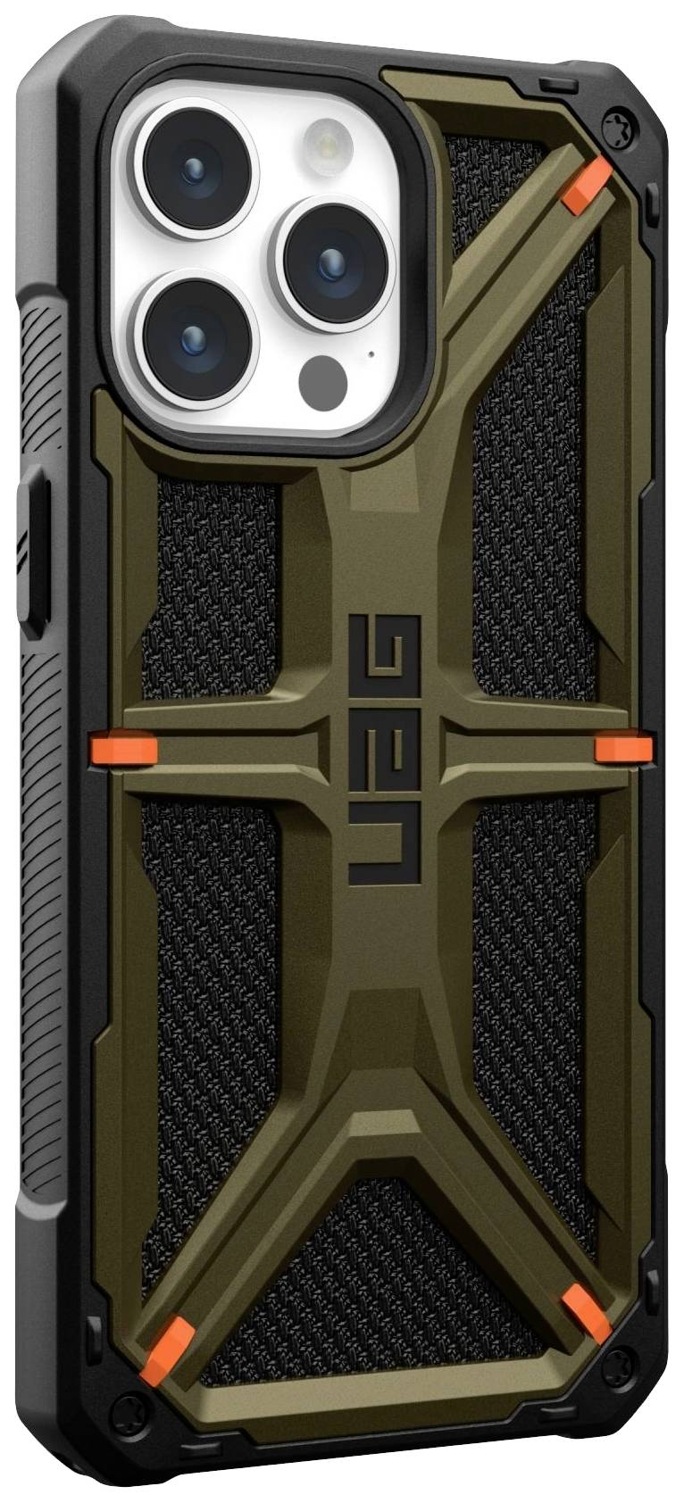 Urban Armor Gear Monarch Backcover Apple iPhone 15 Pro Max Kevlar®, Grün 11429811397B