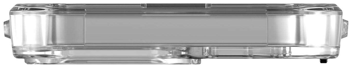 Urban Armor Gear Plyo MagSafe Backcover Apple iPhone 15 Pro Max Ice, Transparent, Silber MagSafe kompatibel 114305114333