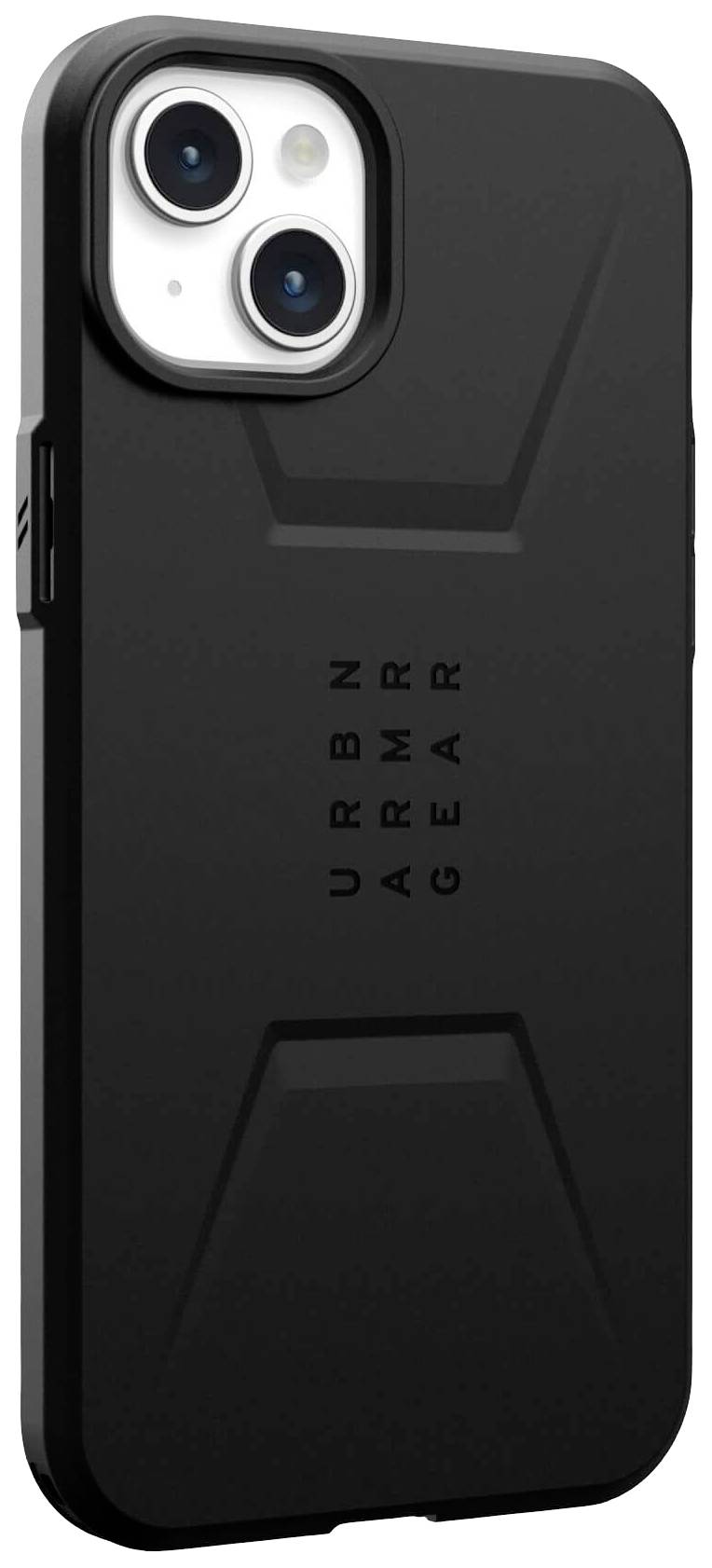 Urban Armor Gear Civilian MagSafe Backcover Apple iPhone 15 Plus Schwarz MagSafe kompatibel 114306114040