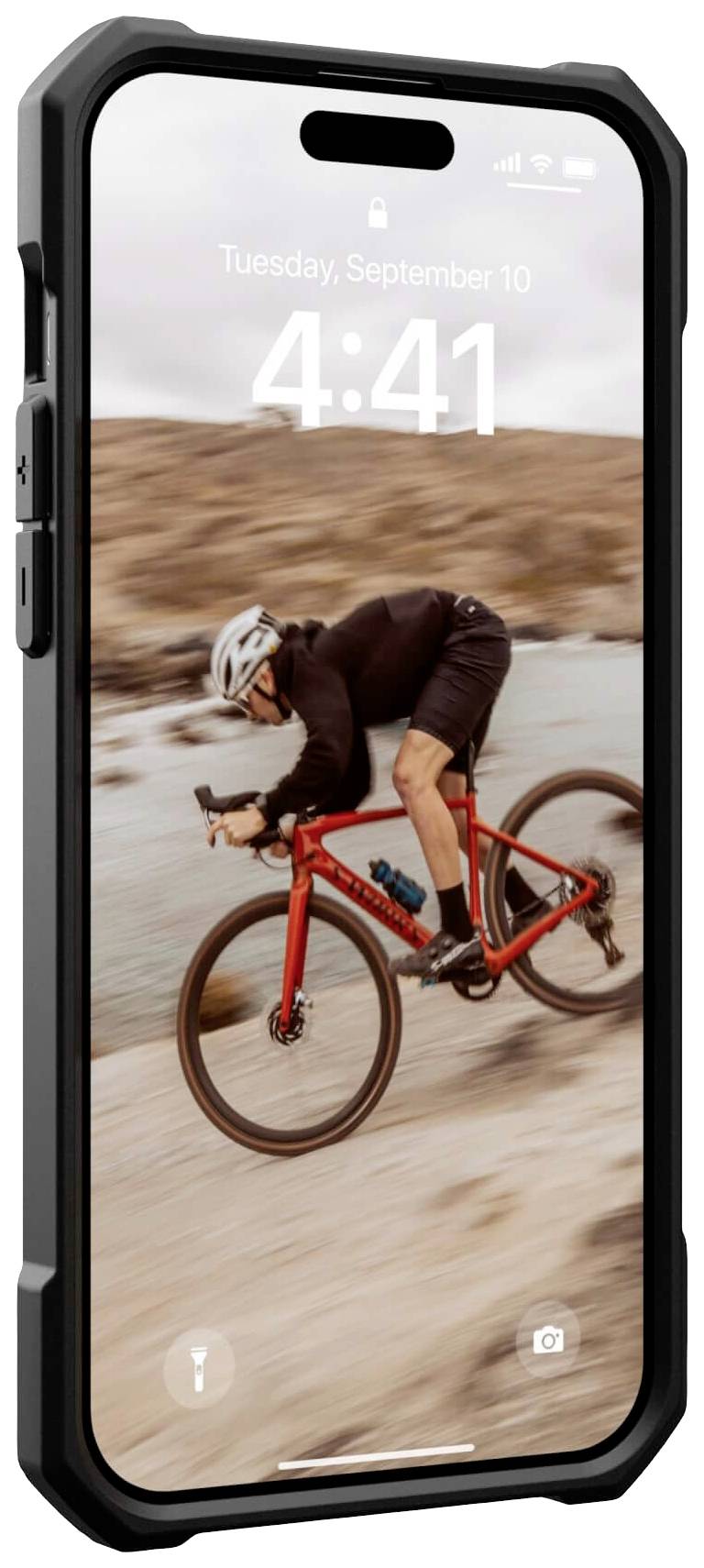 Urban Armor Gear Essential Armor MagSafe Backcover Apple iPhone 15 Plus Schwarz MagSafe kompatibel 114307114040