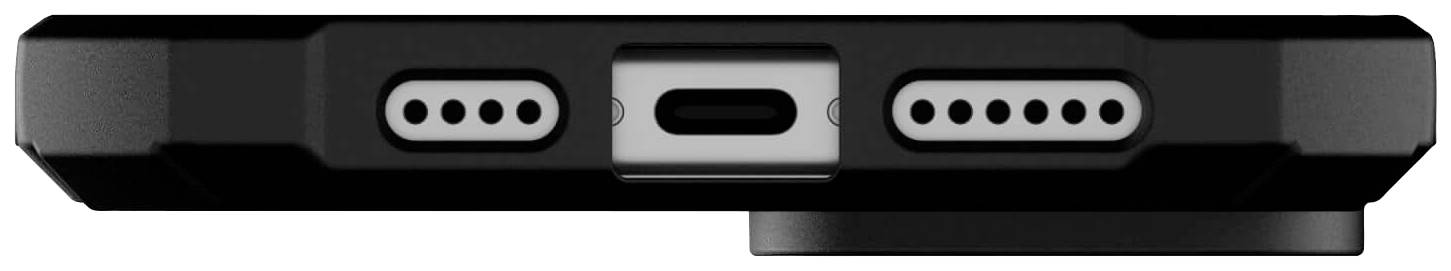 Urban Armor Gear Essential Armor MagSafe Backcover Apple iPhone 15 Plus Schwarz MagSafe kompatibel 114307114040