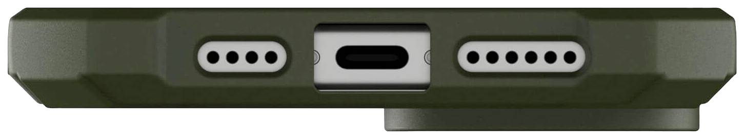 Urban Armor Gear Essential Armor MagSafe Backcover Apple iPhone 15 Plus Oliv MagSafe kompatibel 114307117272