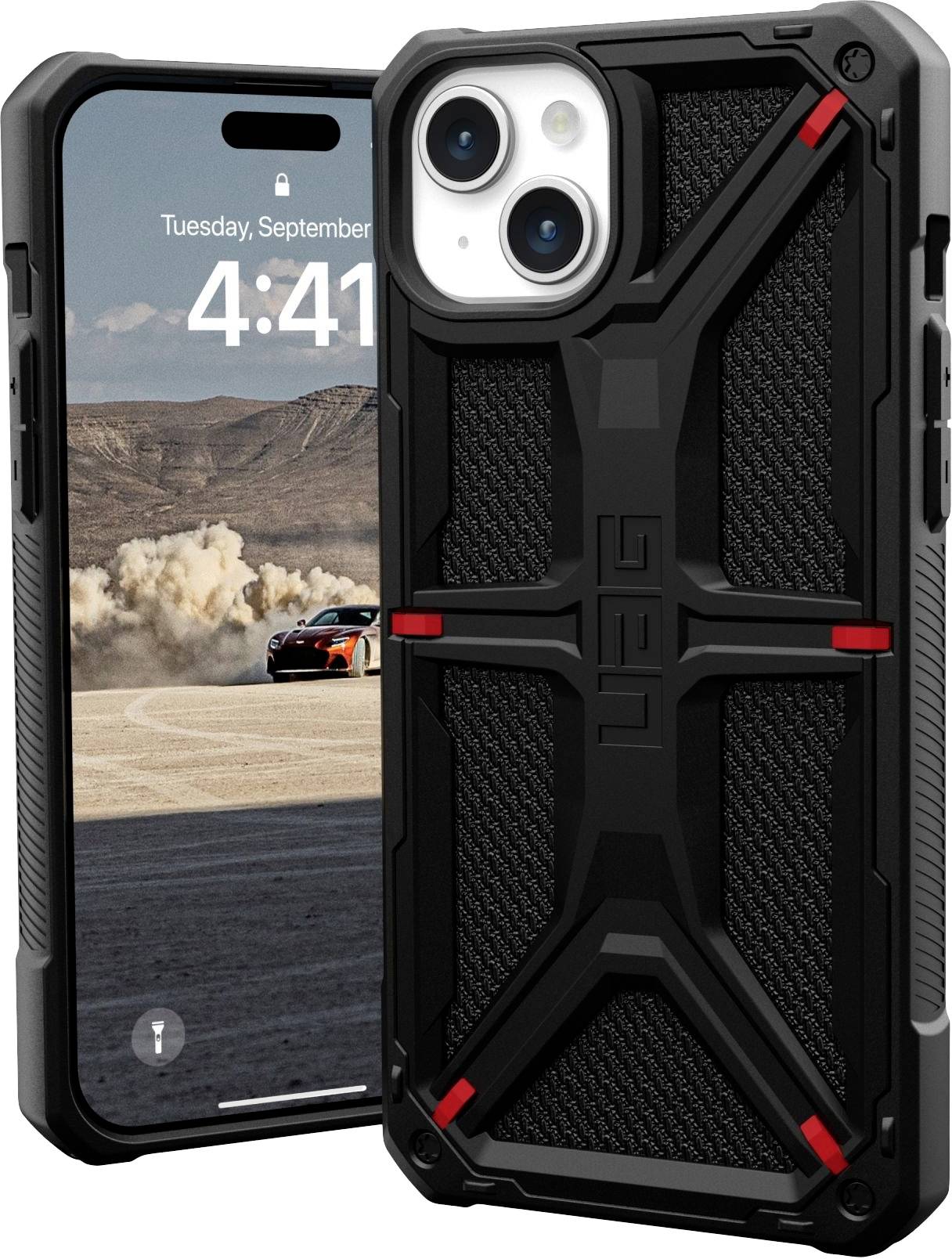 Urban Armor Gear Monarch Backcover Apple iPhone 15 Plus Kevlar® 114309113940