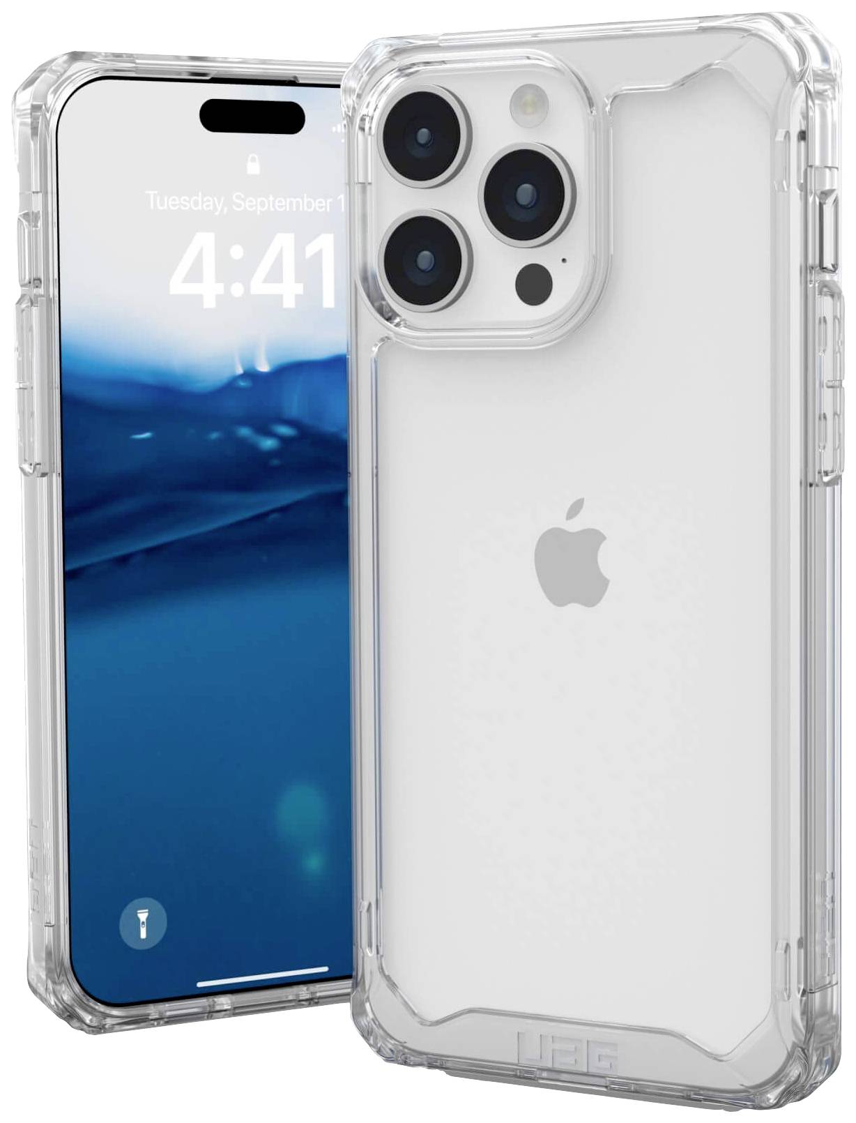 Urban Armor Gear Plyo Backcover Apple iPhone 15 Pro Max Ice, Transparent 114310114343