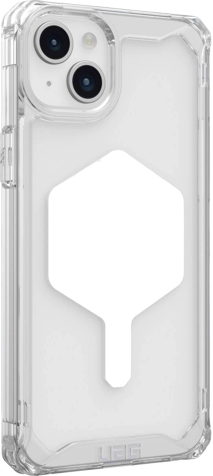Urban Armor Gear Plyo MagSafe Backcover Apple iPhone 15 Plus Ice, Transparent, Weiß MagSafe kompatibel 114314114341
