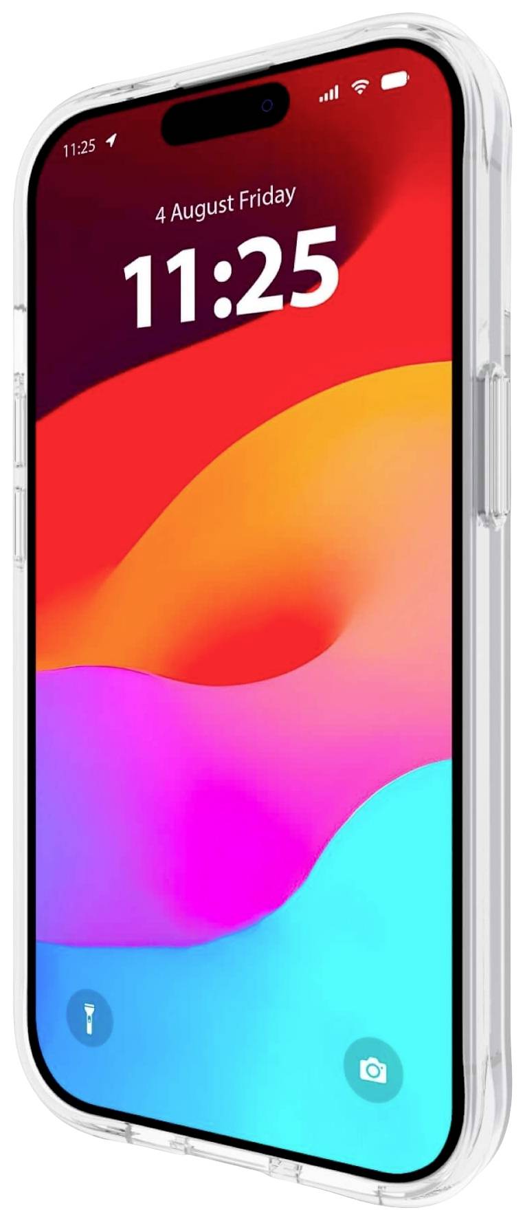 Case-Mate Soap Bubble MagSafe Backcover Apple iPhone 15, iPhone 14, iPhone 13 Transparent, Fluoreszierend MagSafe kompatibel