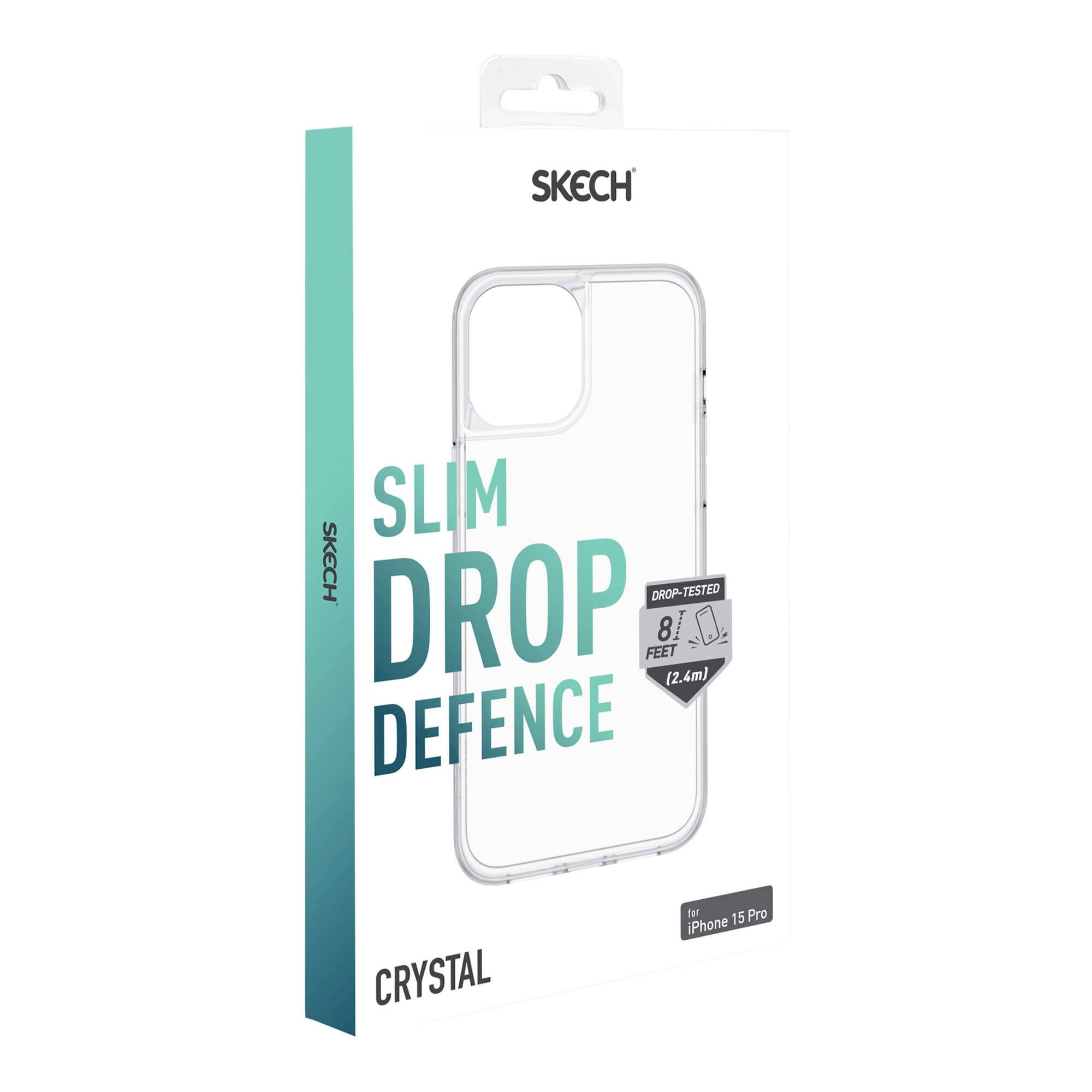 Skech Crystal Backcover Apple iPhone 15 Pro Transparent MagSafe kompatibel SKIP-P23-CRY-CLR