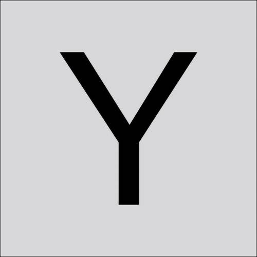 RZB 99224.003.Y Buchstabe "Y" gross 200mm 1St.