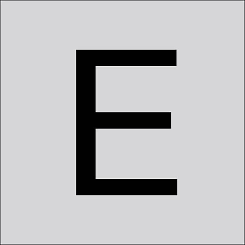 RZB 99223.013.E Buchstabe "E" gross 120mm 1St.