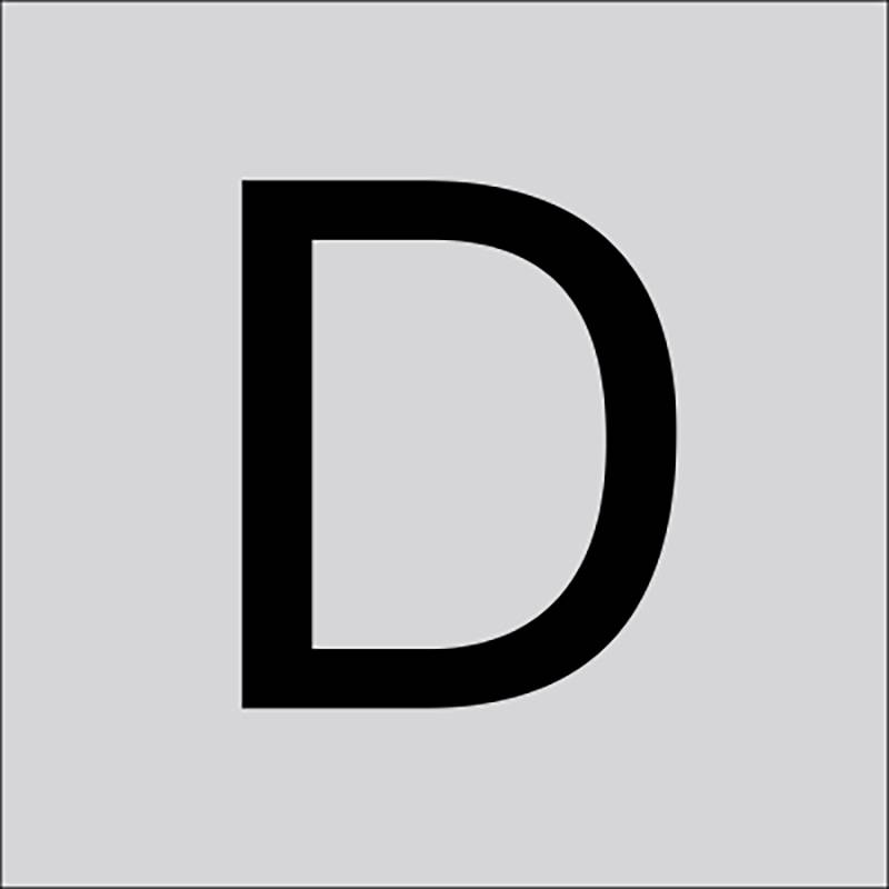 RZB 99223.013.D Buchstabe "D" gross 120mm 1St.