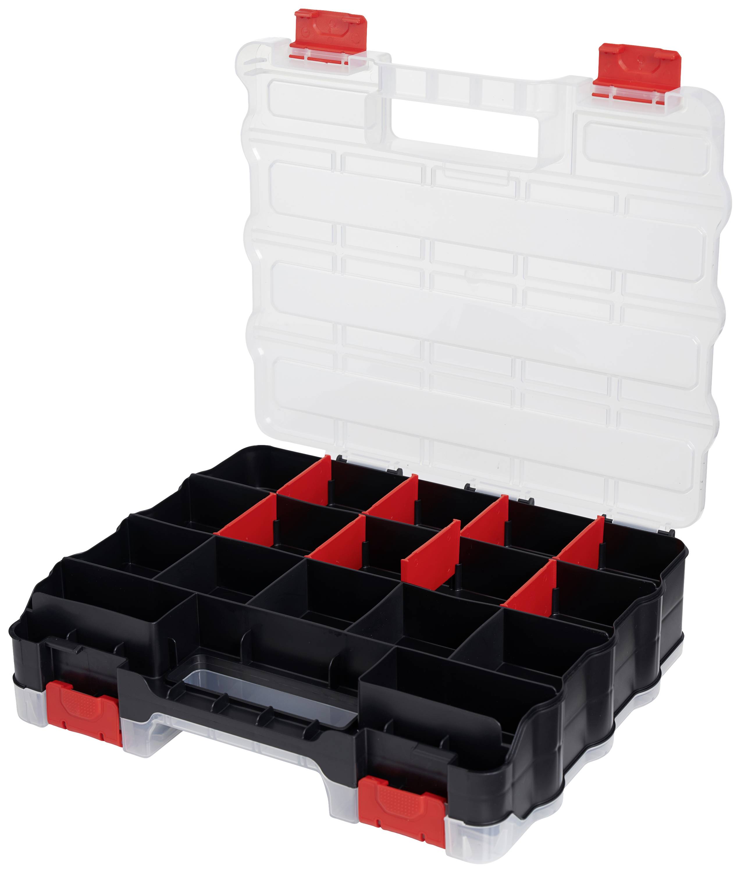 VISO Universal POLYMAX32DO Sortimentskasten Anzahl Fächer: 32 feste Unterteilung, variable Unterteilung Inhalt 1St.