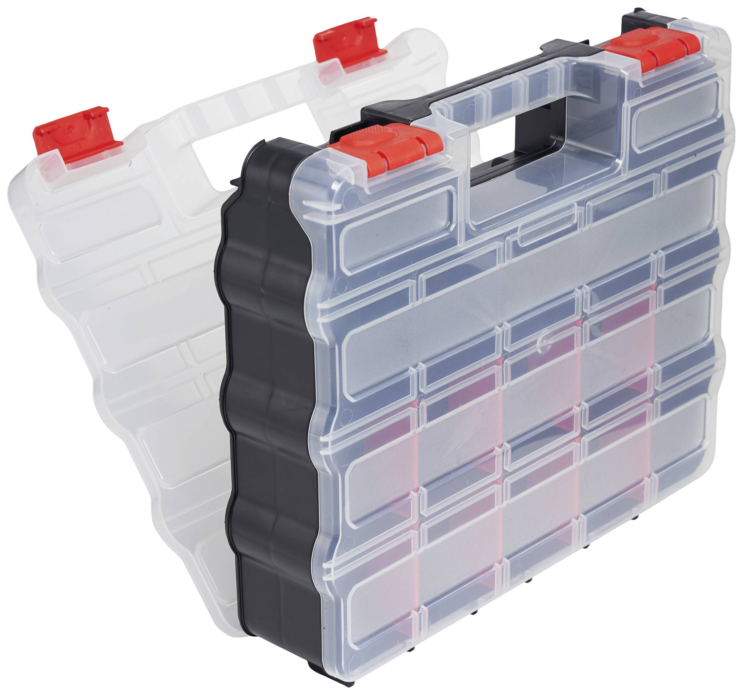 VISO Universal POLYMAX32DO Sortimentskasten Anzahl Fächer: 32 feste Unterteilung, variable Untertei