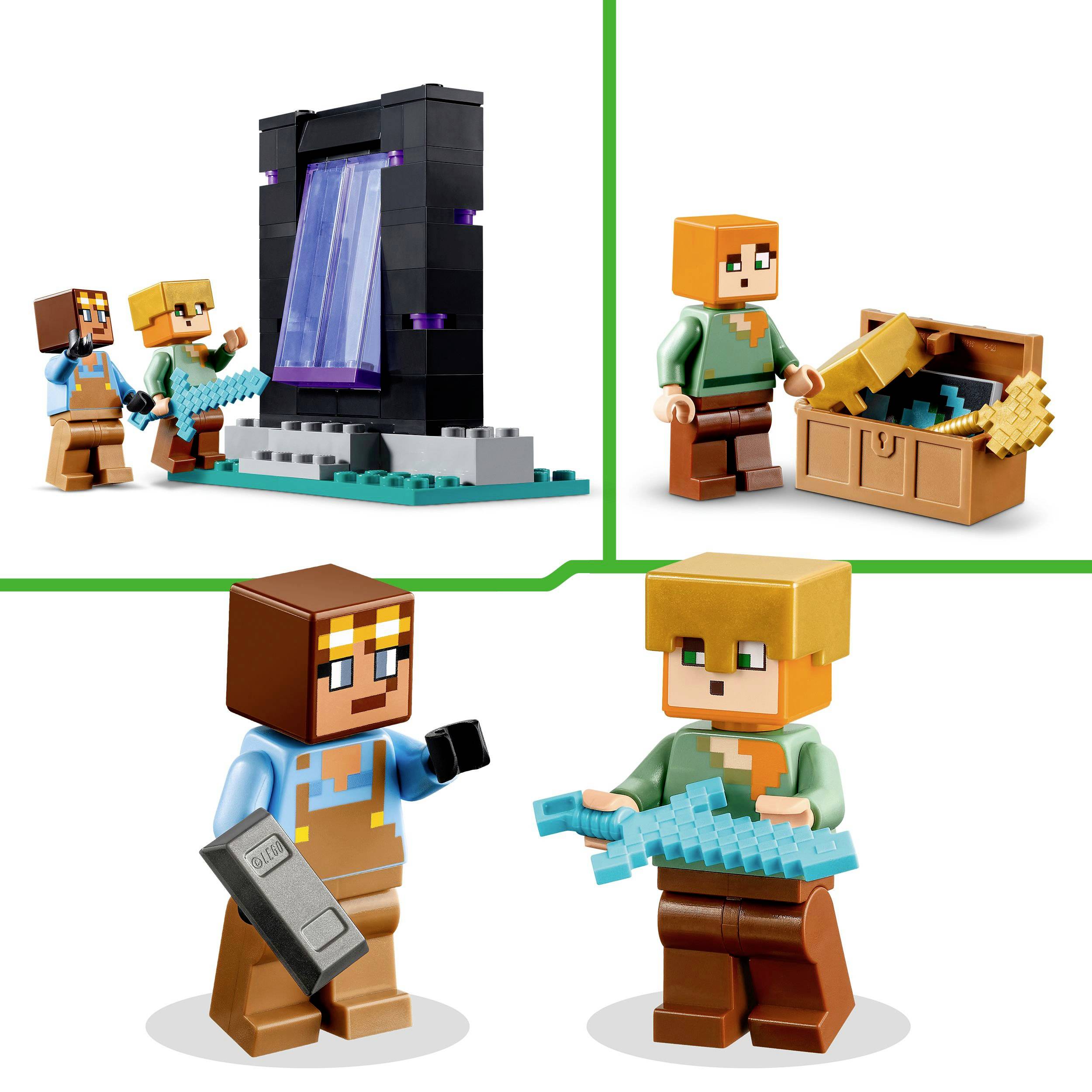 21252 LEGO® MINECRAFT Die Waffenkammer