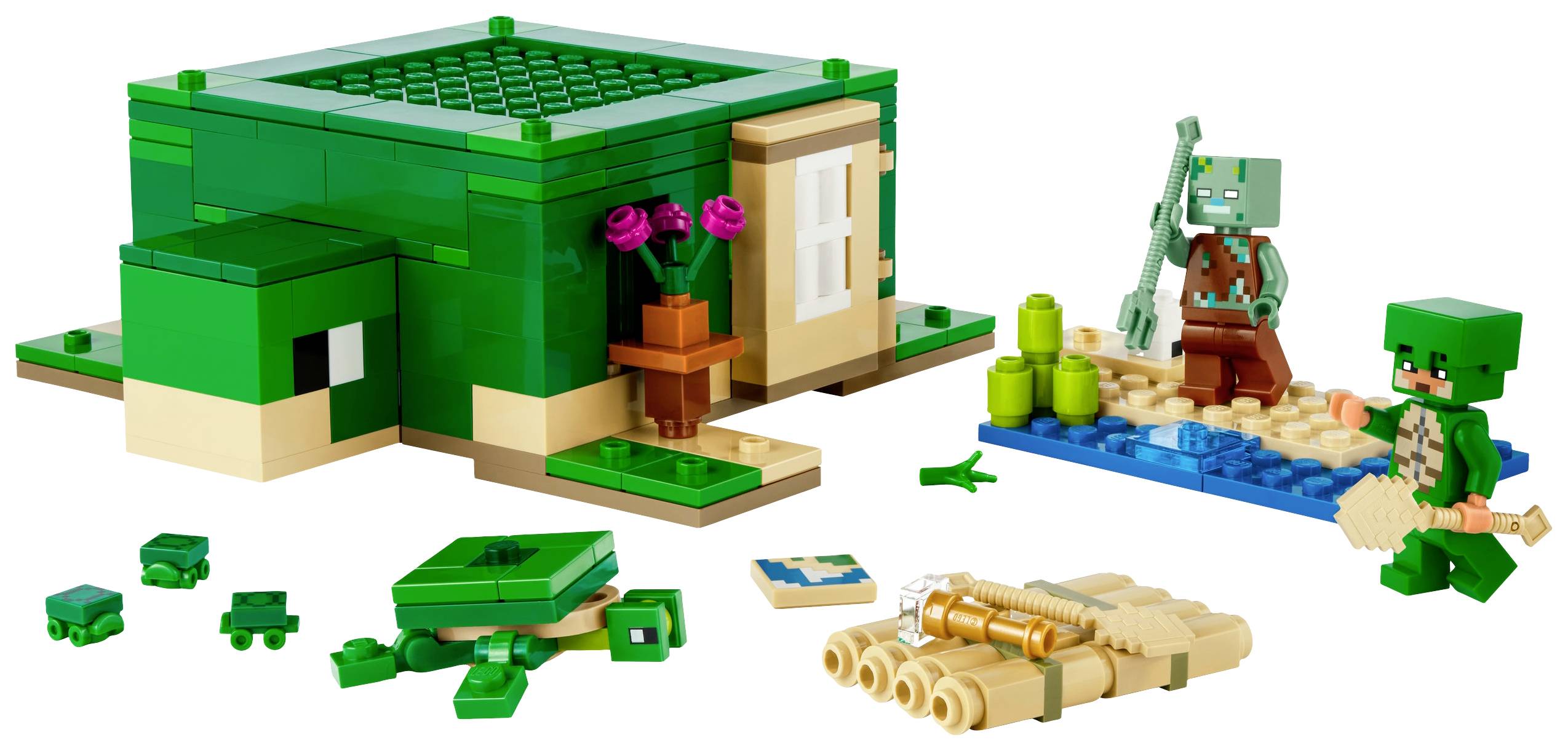 21254 LEGO® MINECRAFT Das Schildkrötenstrandhaus