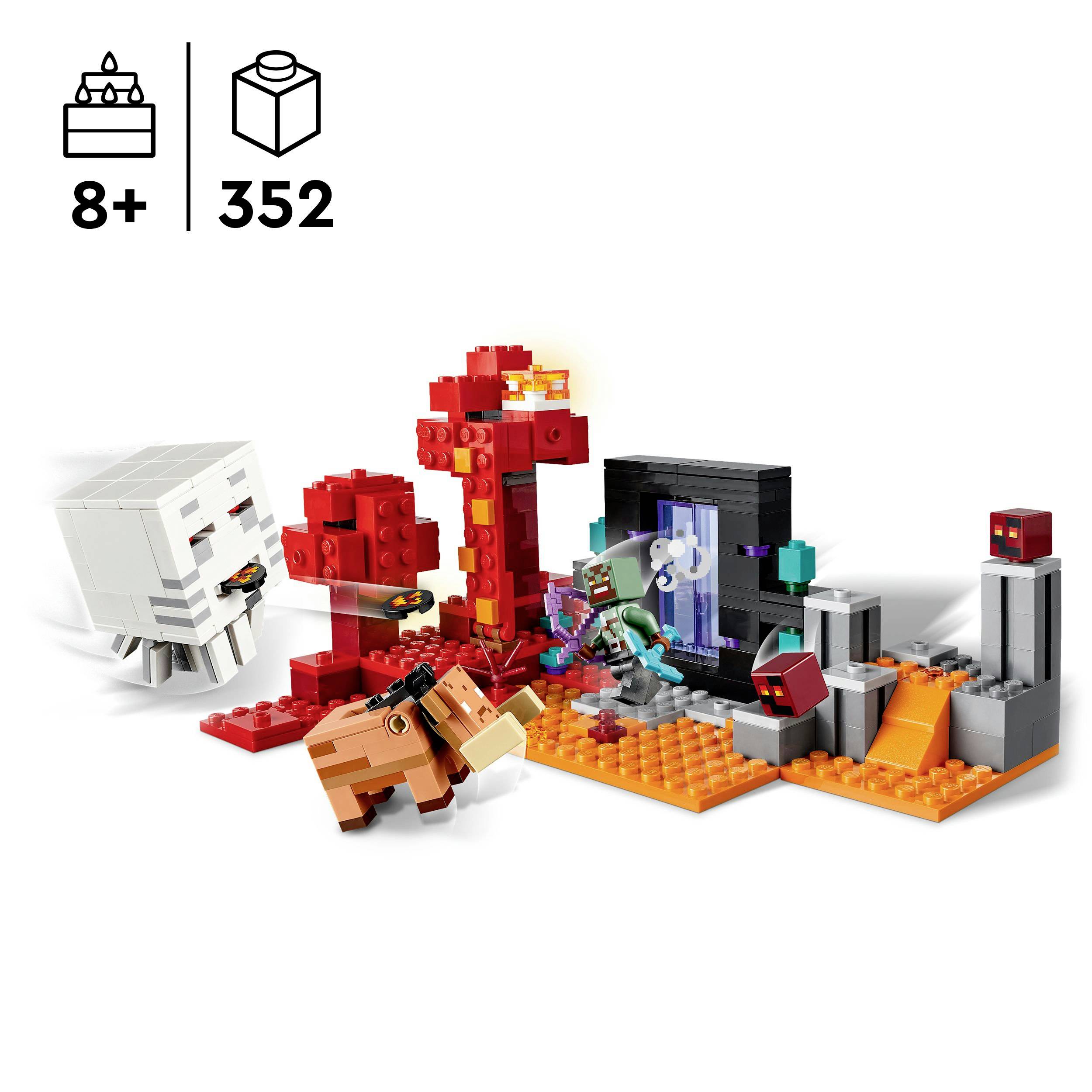 21255 LEGO® MINECRAFT Hinterhalt am Netherportal