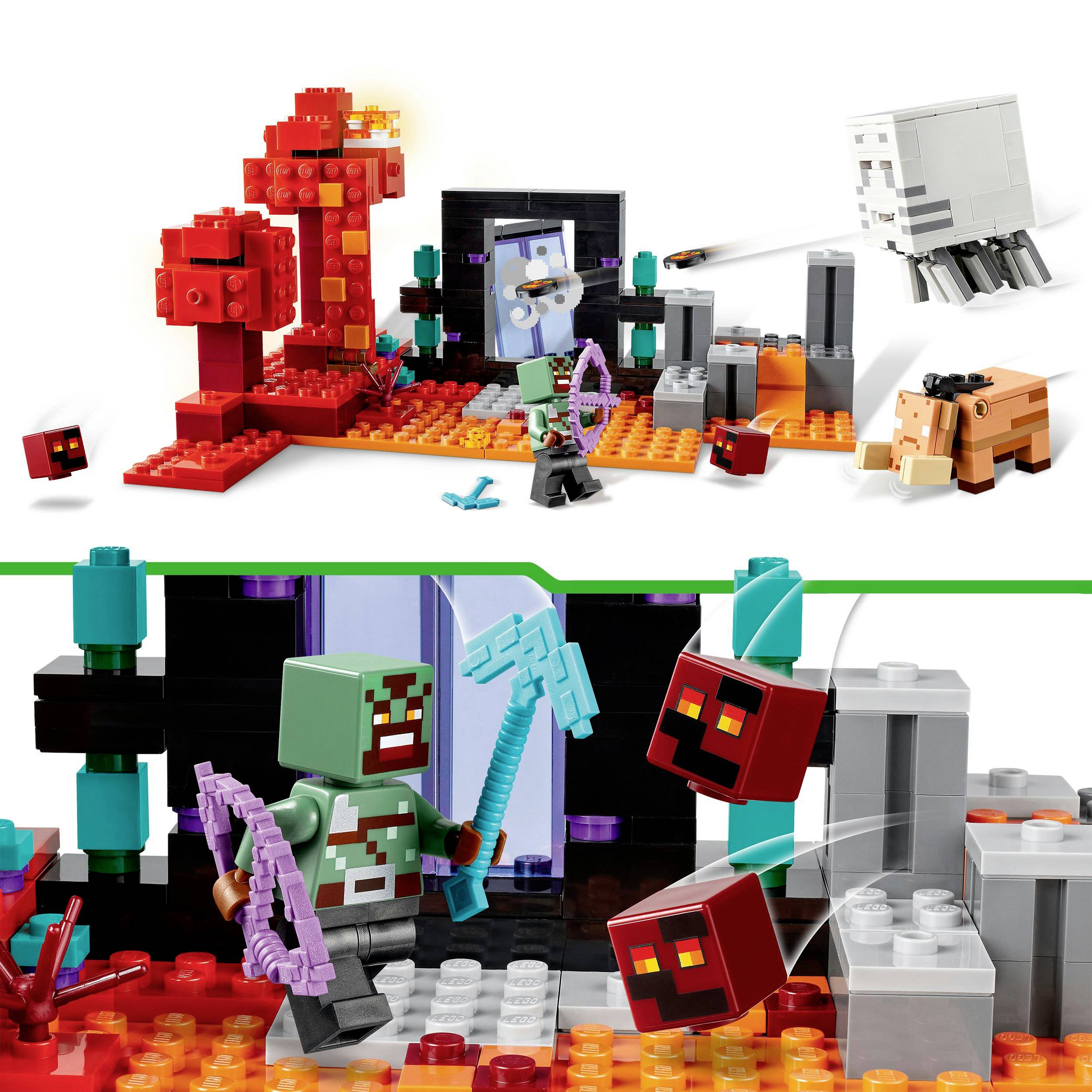 21255 LEGO® MINECRAFT Hinterhalt am Netherportal