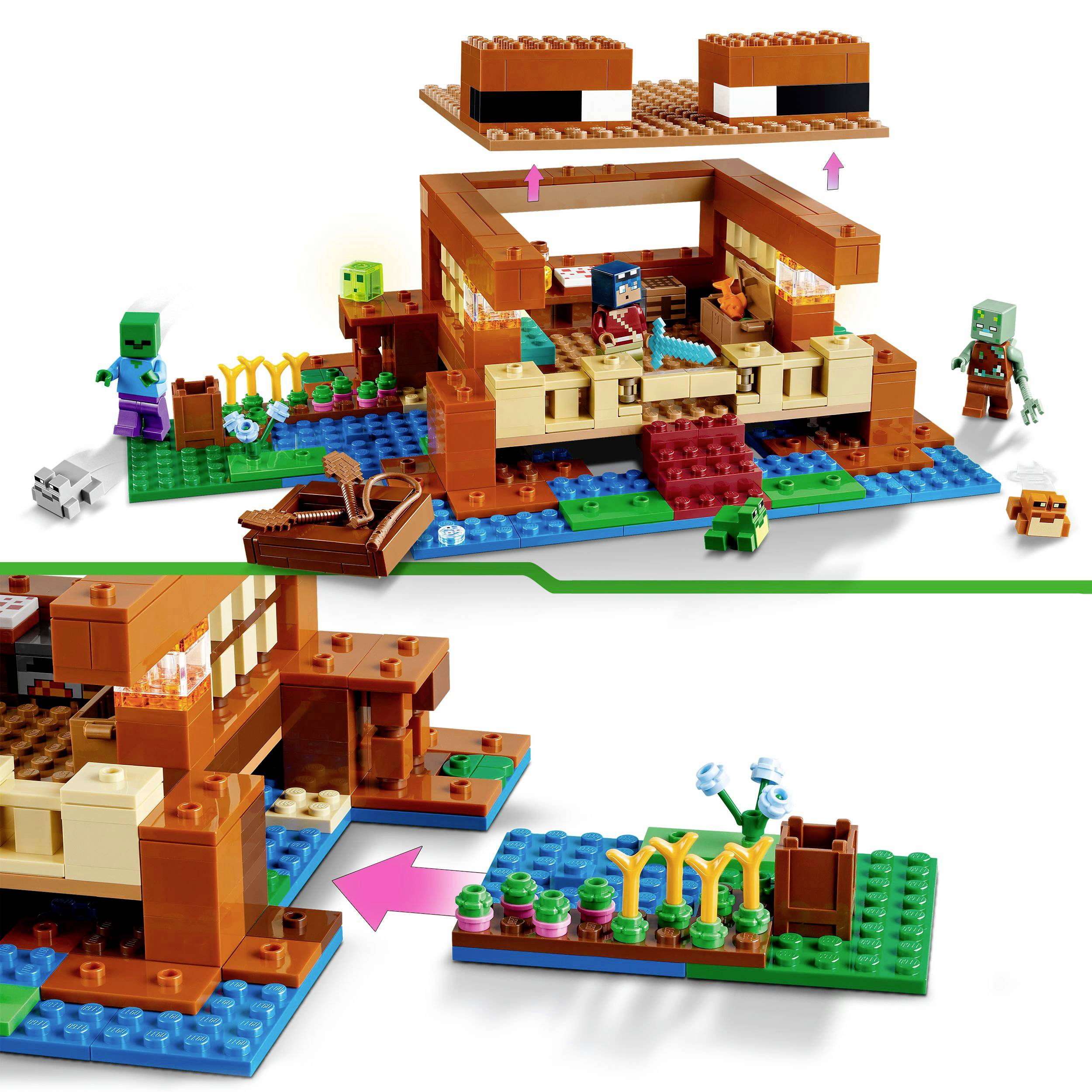 21256 LEGO® MINECRAFT Das Froschhaus