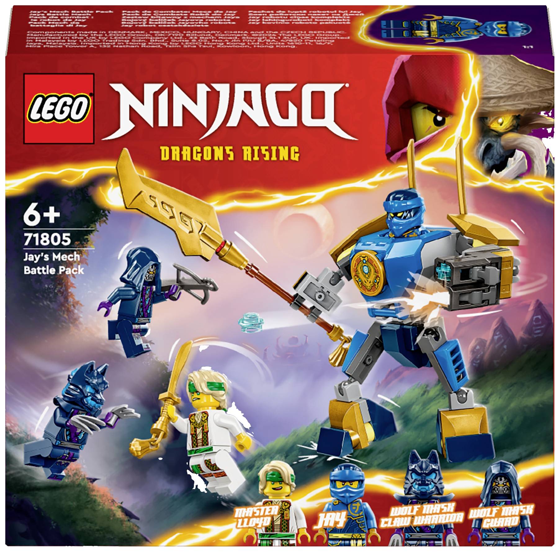 71805 LEGO® NINJAGO Jays Battle Mech