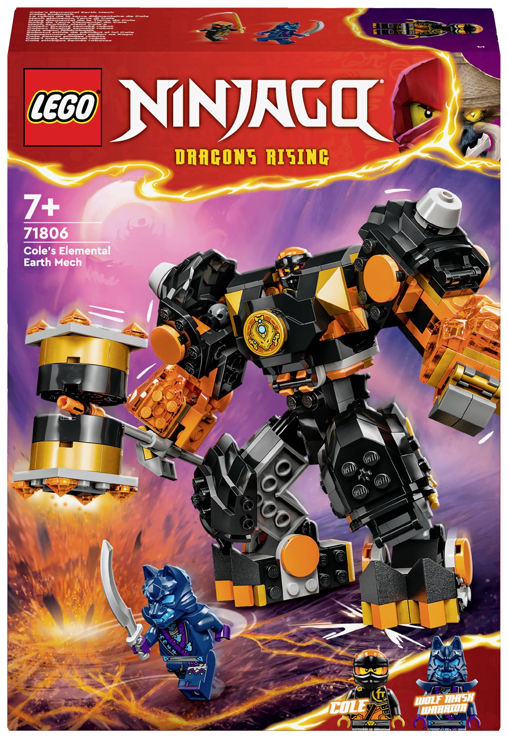 71806 LEGO® NINJAGO Coles Erdmech