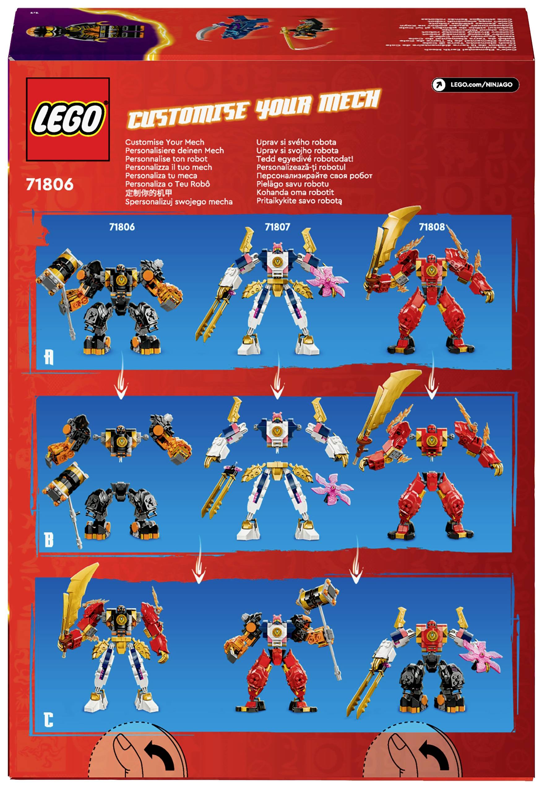 71806 LEGO® NINJAGO Coles Erdmech