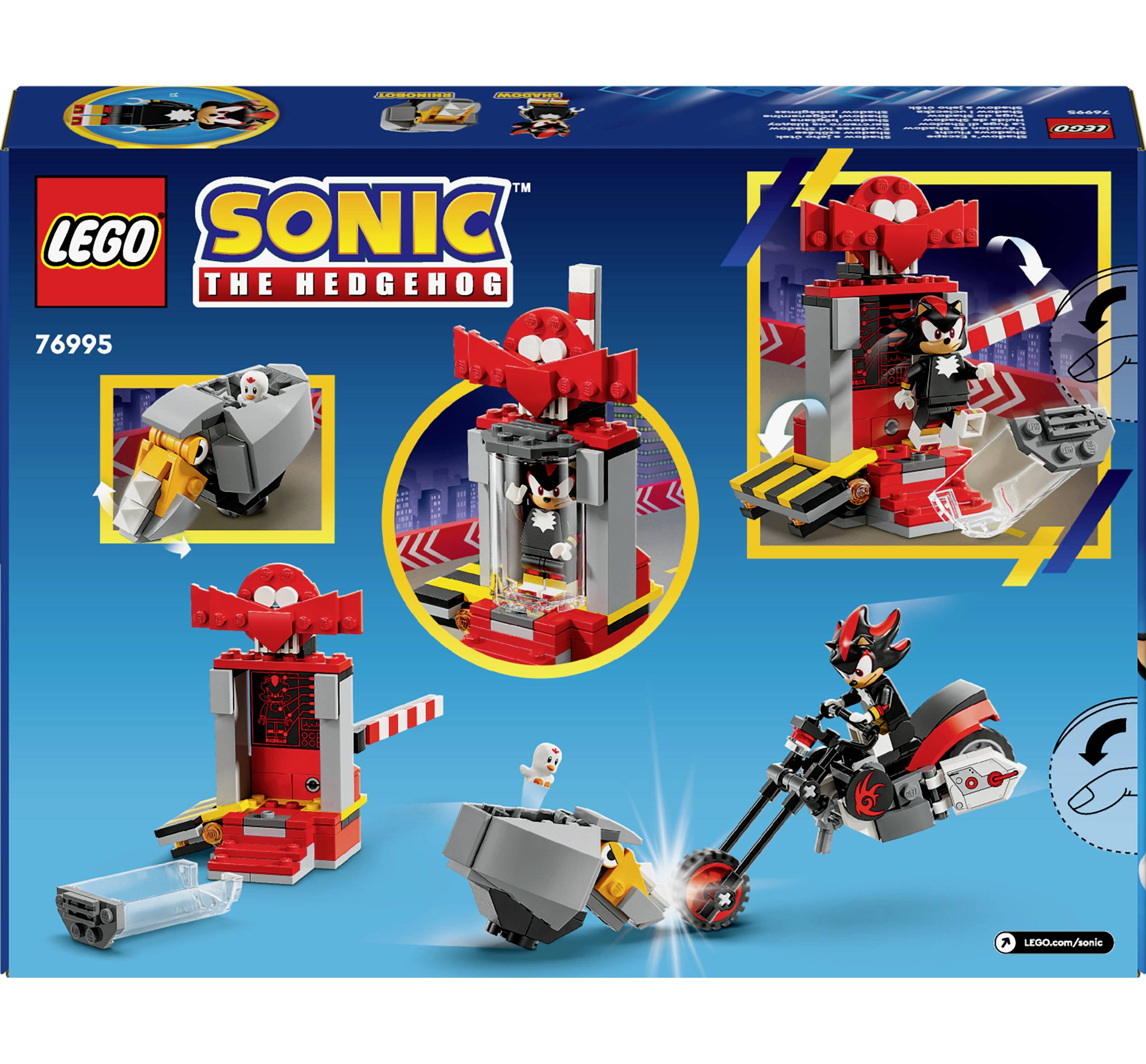 76995 LEGO® Sonic the Hedgehog Shadow the Hedgehog Flucht