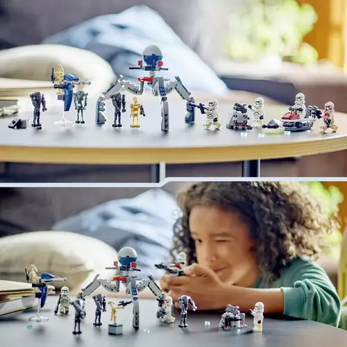 75372 LEGO® STAR WARS™ Clone Trooper™ & Battle Droid™ Battle Pack 75372 LEGO® STAR WARS™ Clone Trooper™ & Battle Droid™ Battle Pack