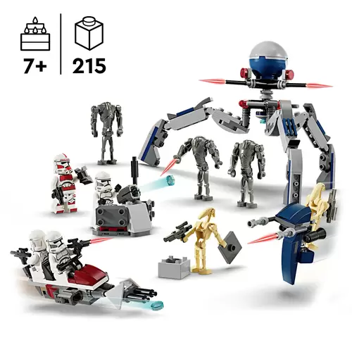75372 LEGO® STAR WARS™ Clone Trooper™ & Battle Droid™ Battle Pack 75372 LEGO® STAR WARS™ Clone Trooper™ & Battle Droid™ Battle Pack