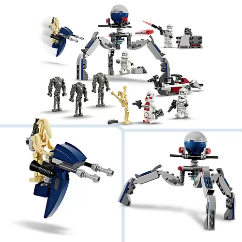 75372 LEGO® STAR WARS™ Clone Trooper™ & Battle Droid™ Battle Pack 75372 LEGO® STAR WARS™ Clone Trooper™ & Battle Droid™ Battle Pack