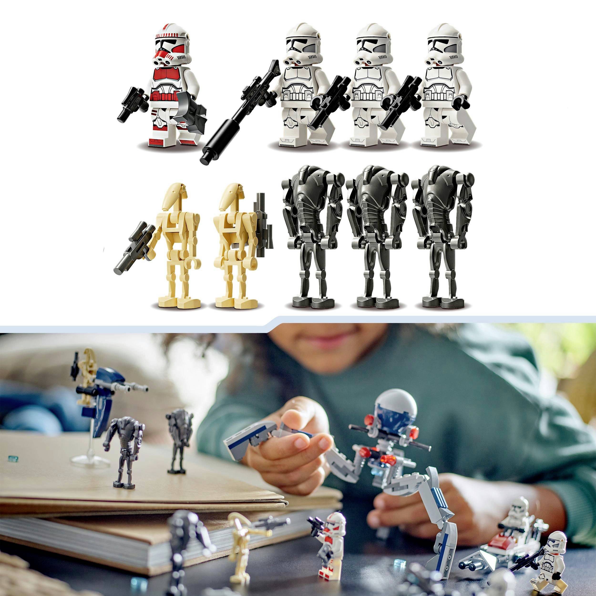 75372 LEGO® STAR WARS™ Clone Trooper™ & Battle Droid™ Battle Pack