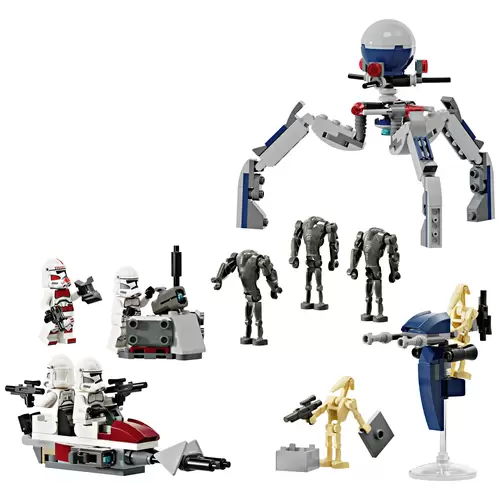 75372 LEGO® STAR WARS™ Clone Trooper™ & Battle Droid™ Battle Pack 75372 LEGO® STAR WARS™ Clone Trooper™ & Battle Droid™ Battle Pack