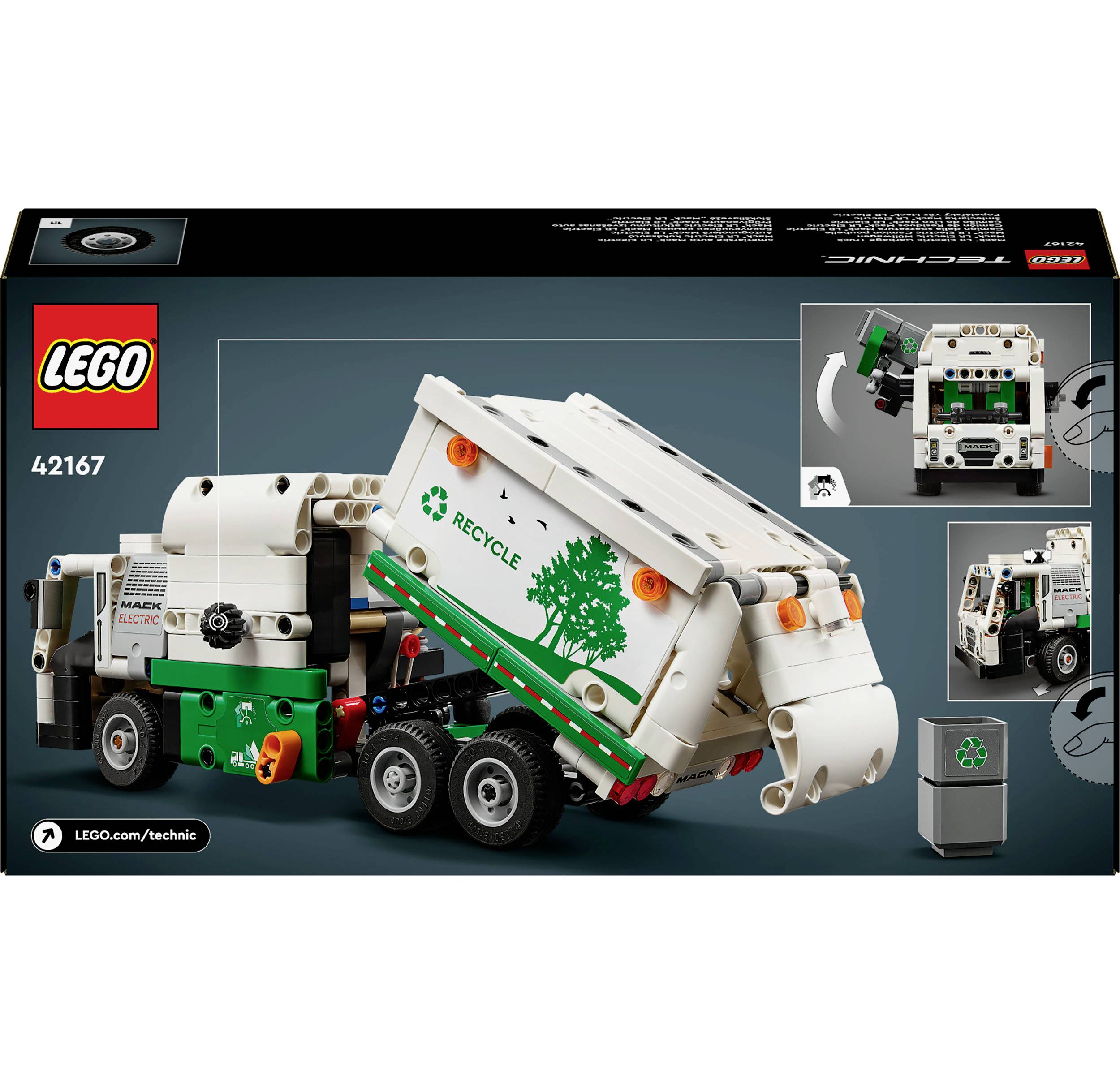 42167 LEGO® TECHNIC Mack® LR Electric Müllwagen