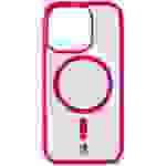 Cellularline Pop MagSafe Case MAG Backcover Apple iPhone 15 Pro Pink, Transparent MagSafe kompatibel