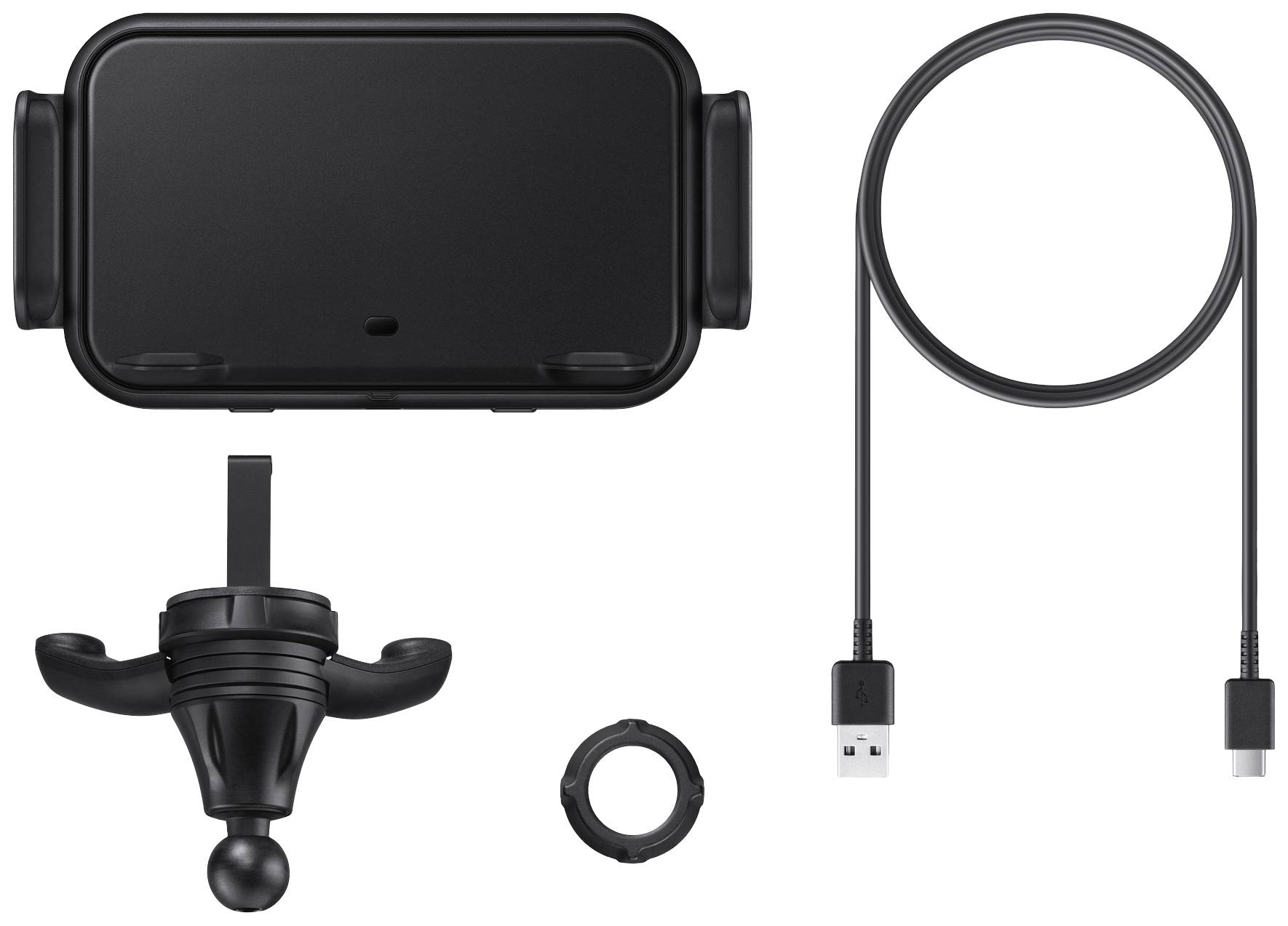 Samsung EP-H5300 Lüftungsgitter Handy-Kfz-Halterung 360° drehbar, mit Induktionsladefunktion 136 - 180 mm