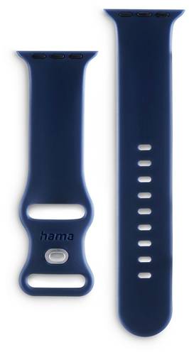 Hama Fantastic Feel Armband 38 mm, 40 mm, 41mm Blau Watch Series 9, Watch Series 8, Watch SE, Watch