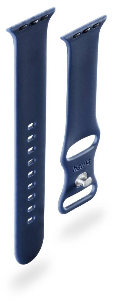 Hama Fantastic Feel Armband 38 mm, 40 mm, 41mm Blau Watch Series 9, Watch Series 8, Watch SE, Watch Series 7, Watch Series