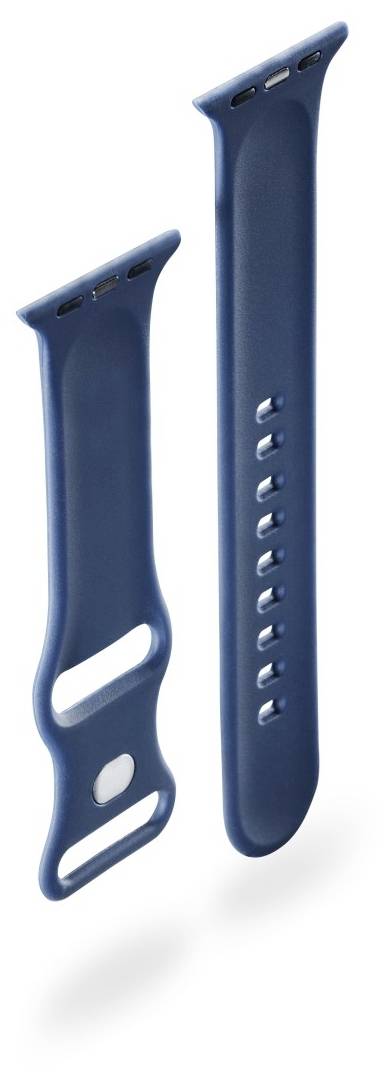 Hama Fantastic Feel Armband 38 mm, 40 mm, 41mm Blau Watch Series 9, Watch Series 8, Watch SE, Watch Series 7, Watch Series