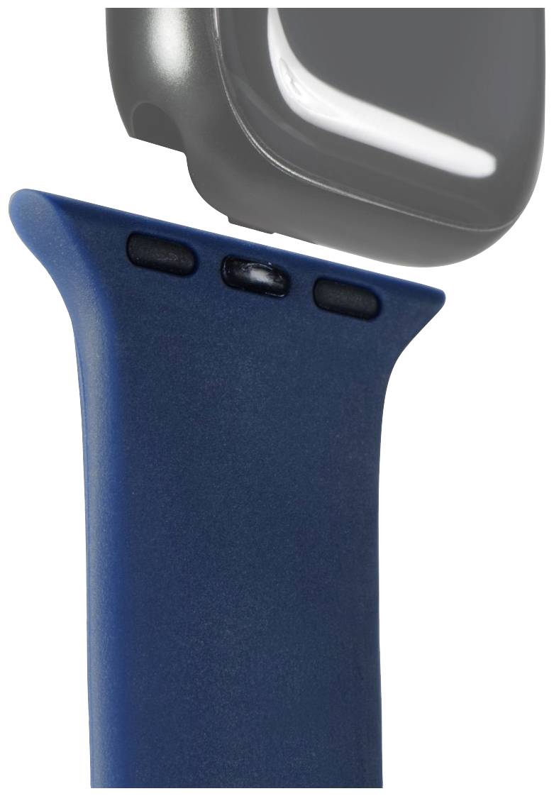 Hama Fantastic Feel Armband 38 mm, 40 mm, 41mm Blau Watch Series 9, Watch Series 8, Watch SE, Watch Series 7, Watch Series