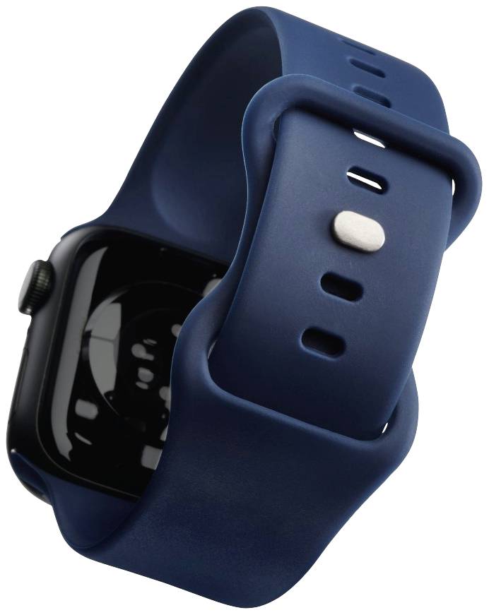 Hama Fantastic Feel Armband 38 mm, 40 mm, 41mm Blau Watch Series 9, Watch Series 8, Watch SE, Watch Series 7, Watch Series