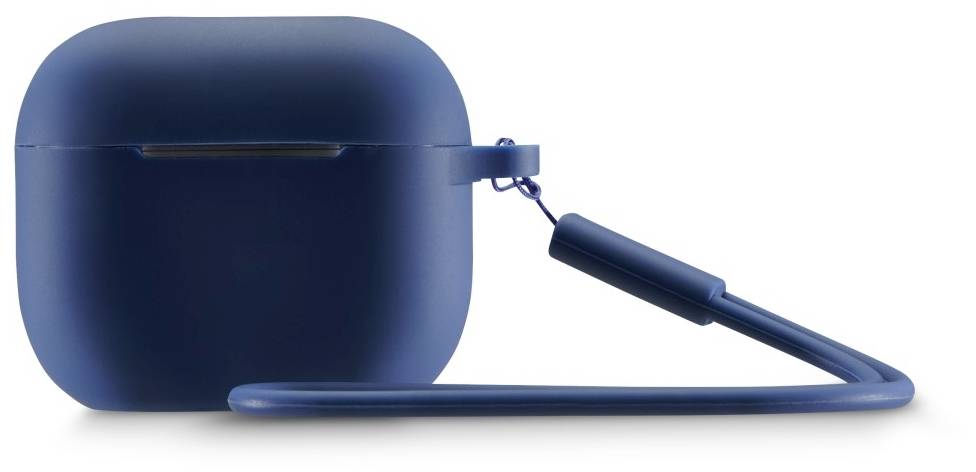 Hama Fantastic Feel Schutzhülle für Ladecase Apple AirPods (Gen. 3) Blau