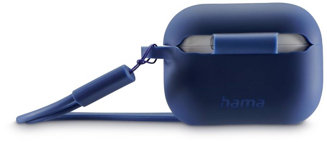 Hama Fantastic Feel Schutzhülle für Ladecase Apple AirPods Pro (Gen. 1) Blau