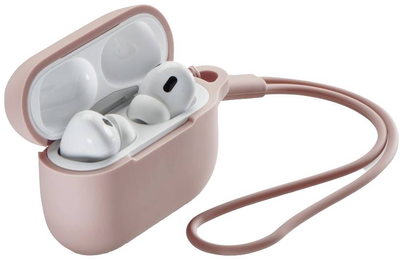 Hama Fantastic Feel Schutzhülle für Ladecase Apple AirPods Pro (Gen. 1) Haut-Farbe