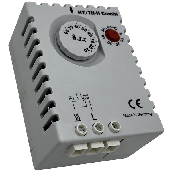 Rose LM Schaltschrank-Hygrostat-Thermostat-Kombination HY/TH Combi 230 V/AC 1 Schließer, 1 Öffner (