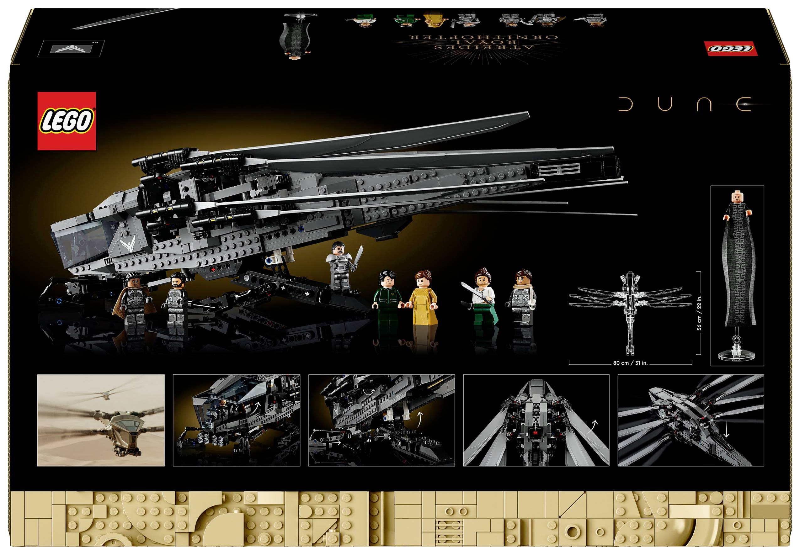 LEGO® ICONS™ 10327 Dune Atreides Royal Ornithopter