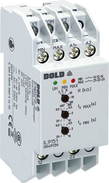 Dold Niveaurelais 24 V/DC 2 Wechsler 1 St. IL9151.12