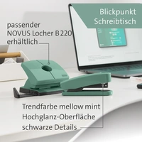 Novus Office B 2 COLOR ID 2.0 020-1952 Heftgerät Mint Heftleistung: 25 Bl. (80 g/m²) Novus Office B 2 COLOR ID 2.0 020-1952 Heftgerät Mint Heftleistung: 25 Bl. (80 g/m²)