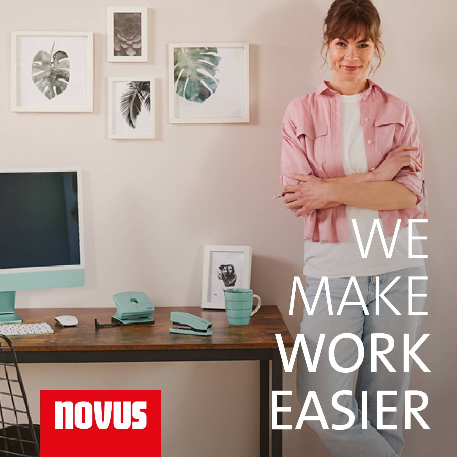 Novus Office B 2 COLOR ID 2.0 020-1952 Heftgerät Mint Heftleistung: 25 Bl. (80 g/m²)