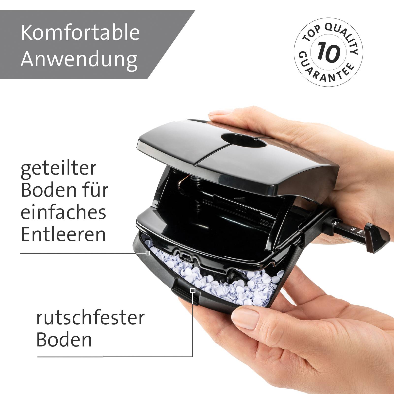 Novus Office 025-0656 Bürolocher B 220 COLOR ID 2.0 Grau 20 Bl. (80 g/m²)