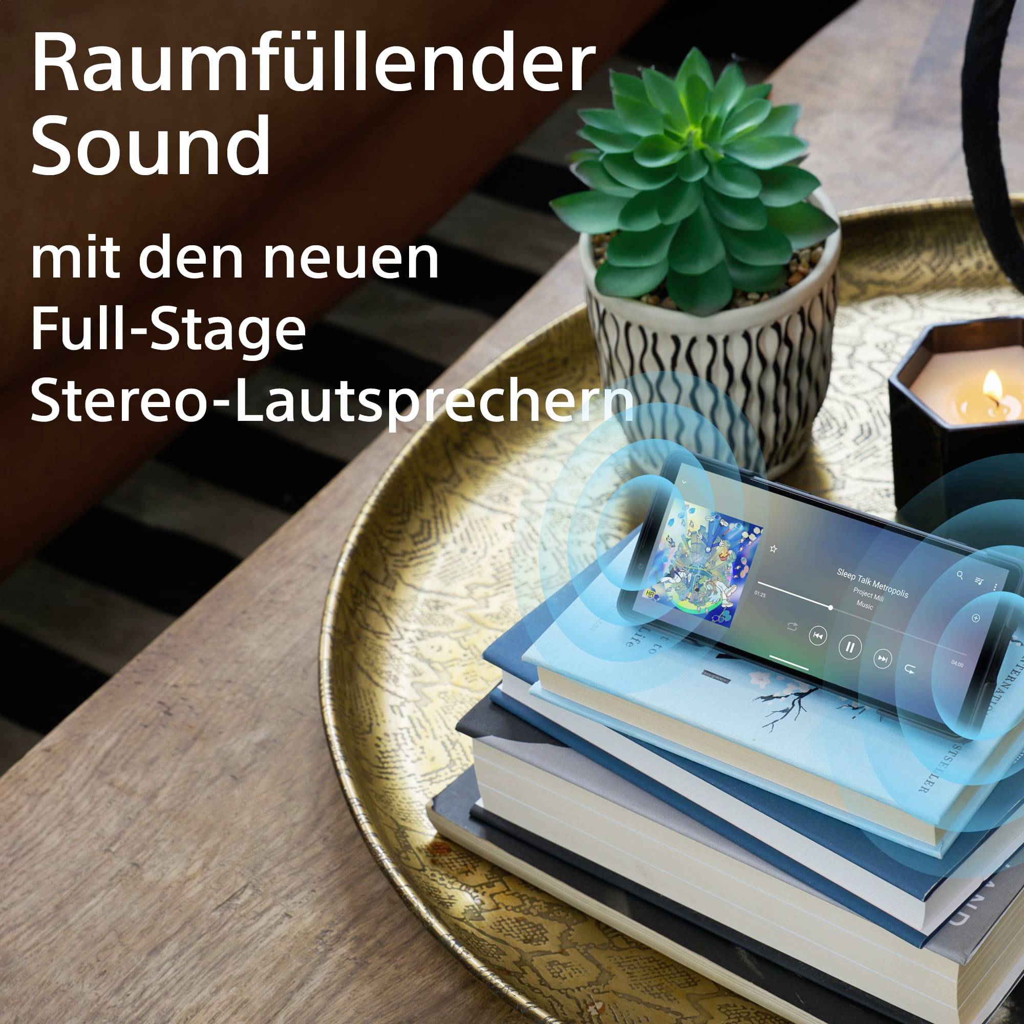 Sony Xperia 5 V 128 GB Schwarz 15.5 cm (6.1 Zoll) Smartphone